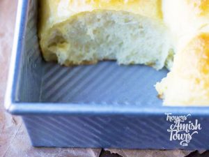 A close up of some cake in a pan